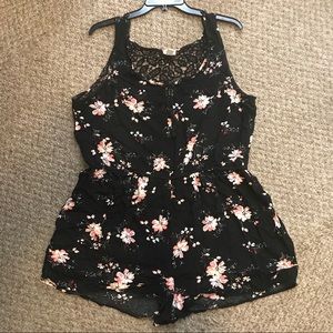 Floral print Romper